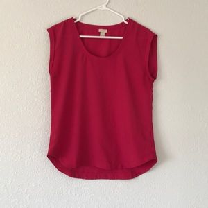 Pink J Crew Factory blouse
